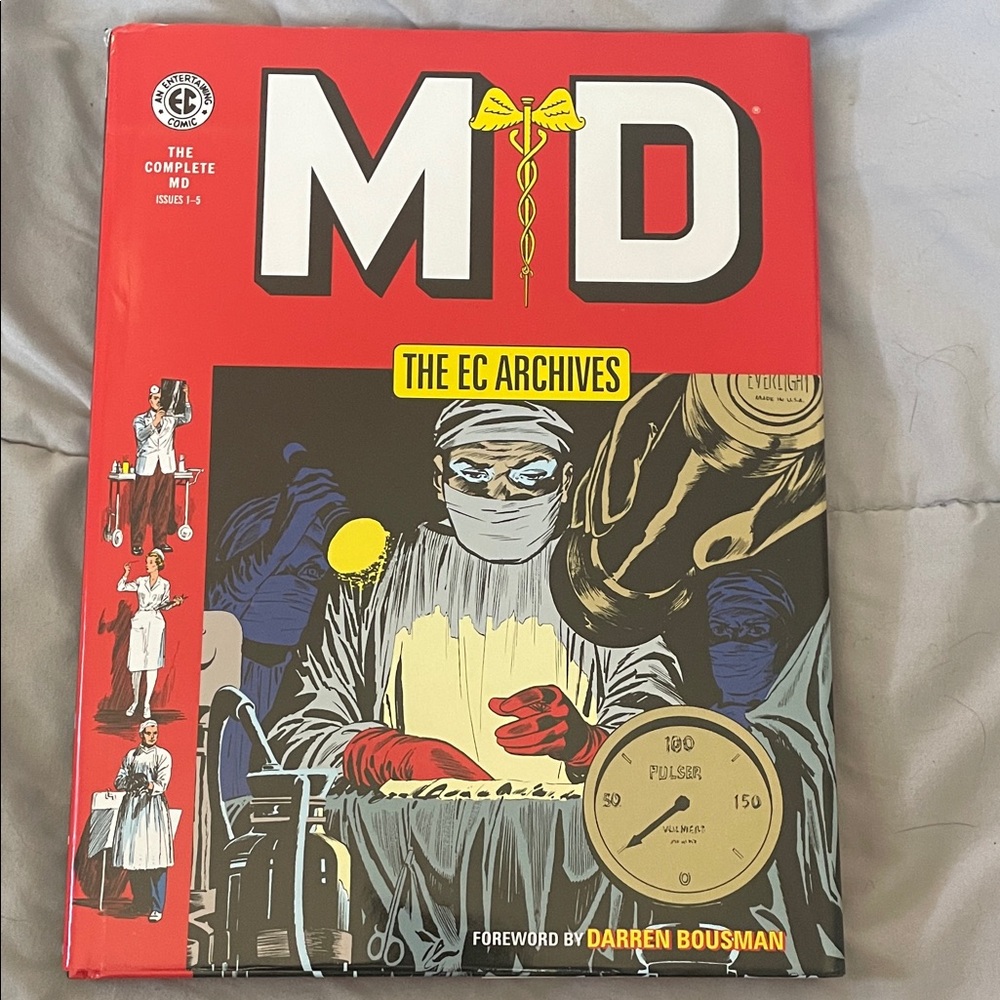 MD: The EC Archives Hardcover Graphic Novel - Red Cover